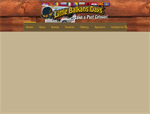 Tablet Screenshot of littlebalkansfestival.com